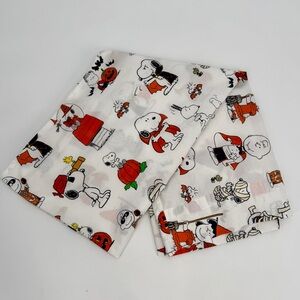 POTTERY BARN KIDS Pillowcase Snoopy Halloween Peanuts Organic Cotton Standard